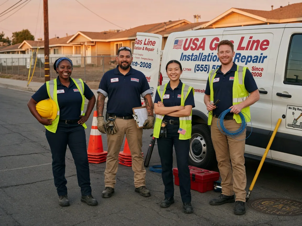 Gas Line Installation company in Shenandoah, IA